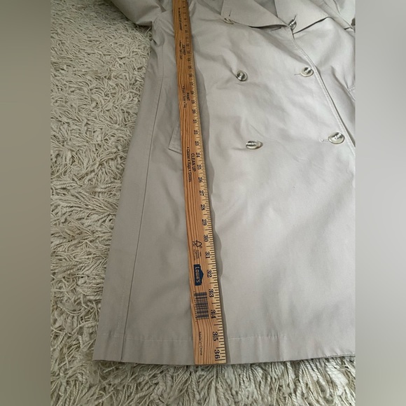 Vintage Misty Harbor Trench Coat Womens Rain Union Label Long, 12P - Picture 6 of 14